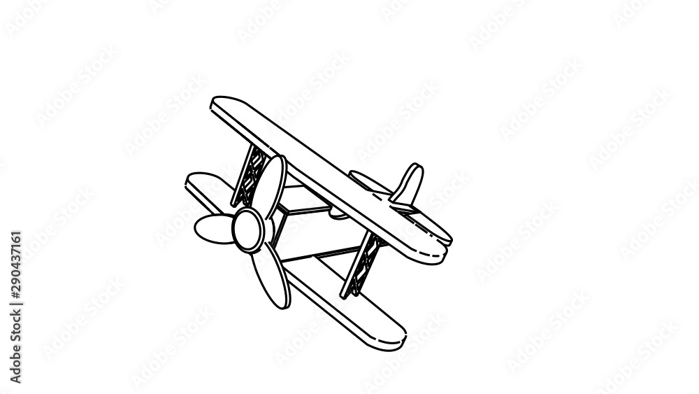 coloring page of the flying aeroplane coloring page of the flying aeroplane