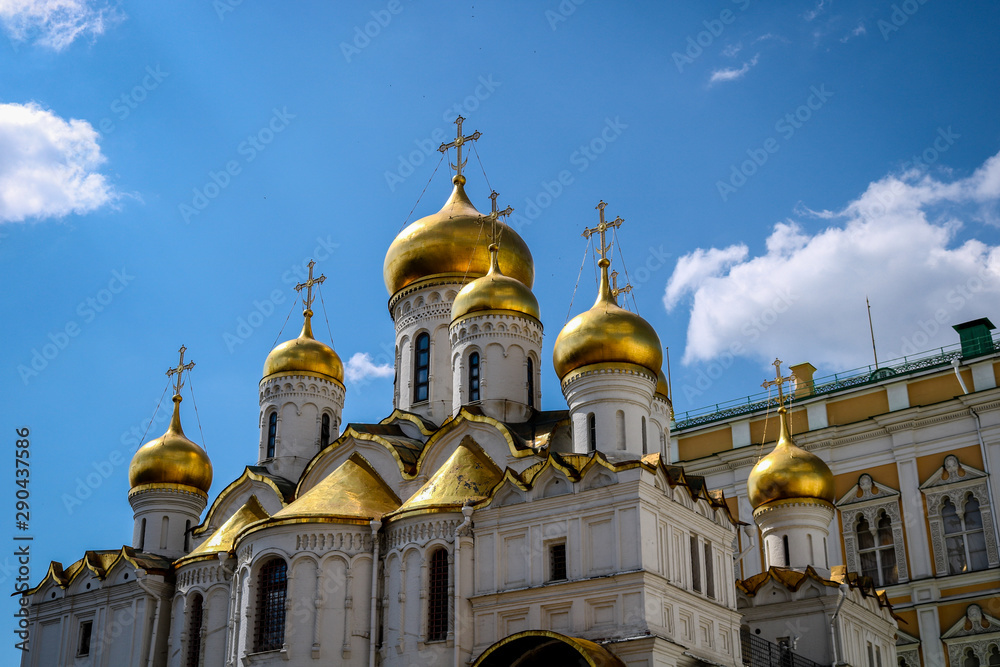 golden domes of orthodox church