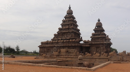 UNESCO World Heritage Site Shore Temple Mahabalipuram Chennai India