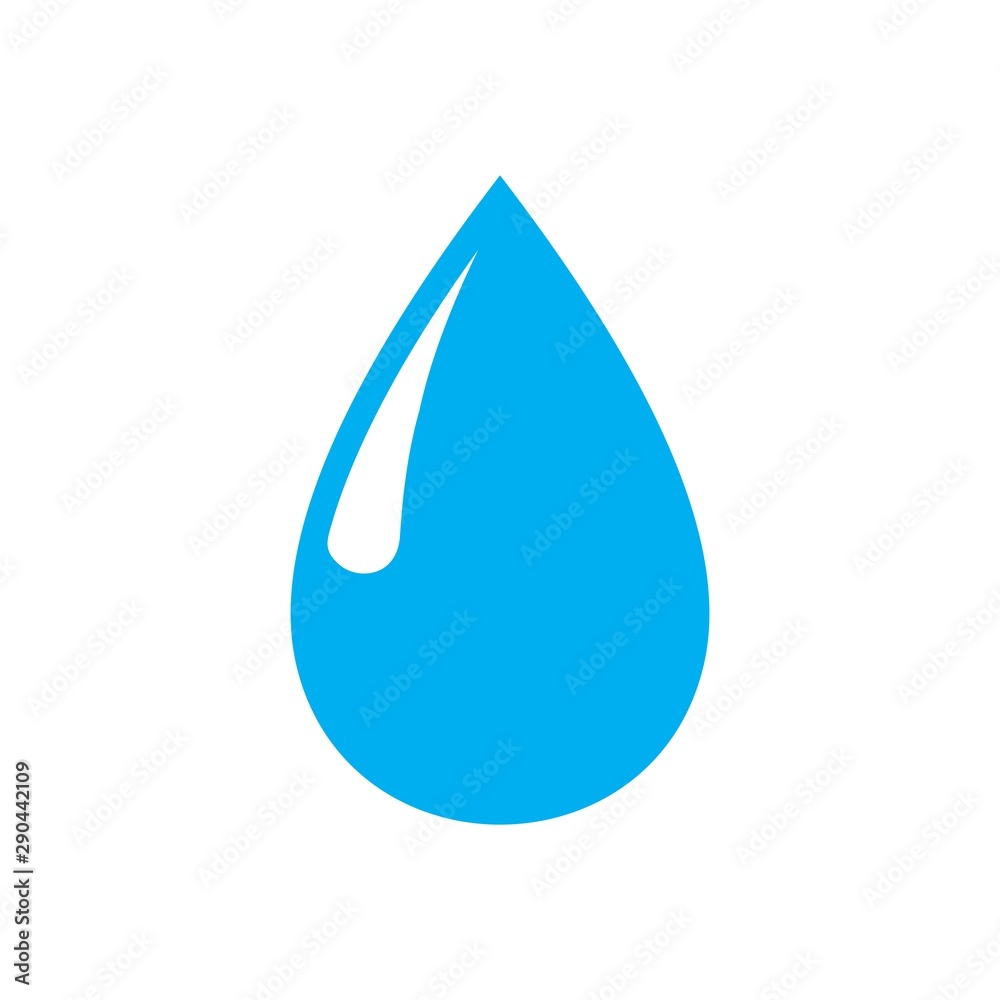 Water icons isolated on white background. Vector illustration Water icons isolated on white background. Vector illustration