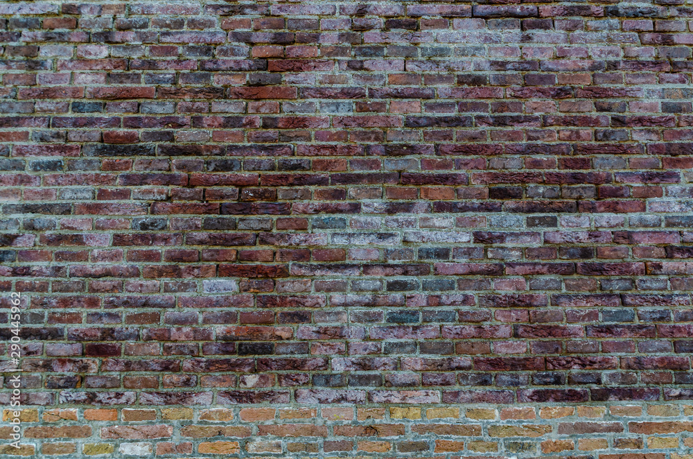 Naklejka premium Backsteinwand