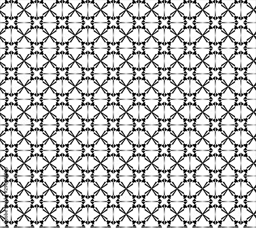 Fototapeta premium Colorful geometric pattern design for textile and background