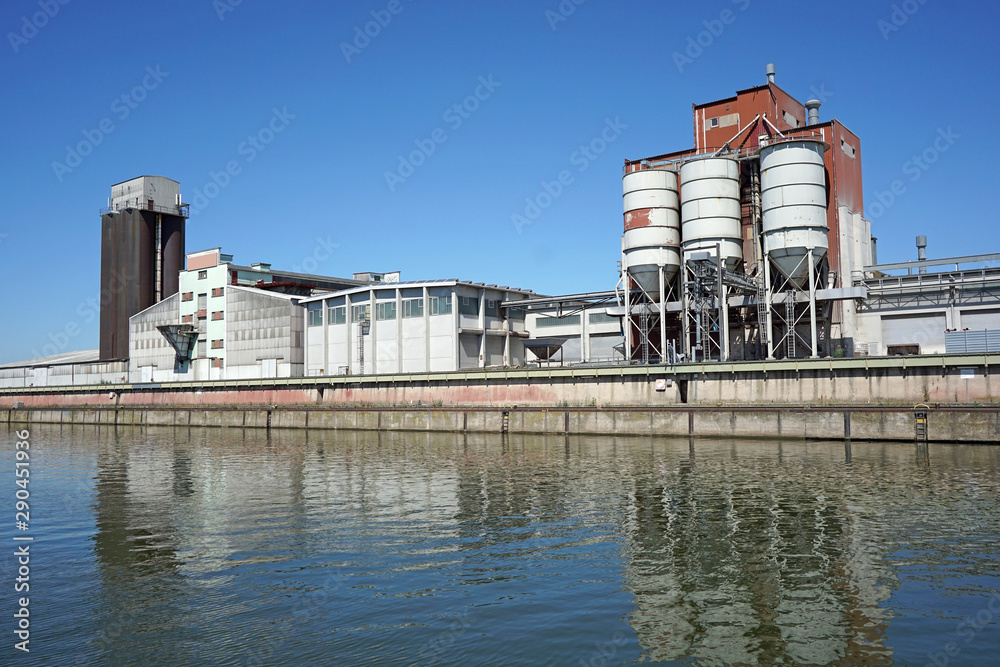 Obraz premium Industriehafen bei Bamberg
