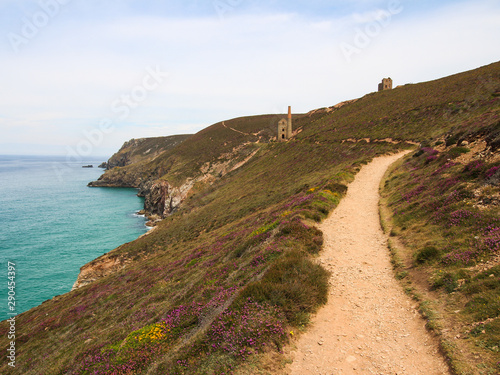 Wheal Coates Tin mine near St Agnes Head Cornwall, UK