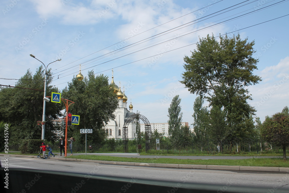 Stadtansischten Abakan, Chakassien