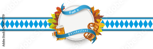Oktoberfest Emblem Band Header