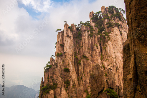 Huangshan mountain  Sunrise  Anhui  China