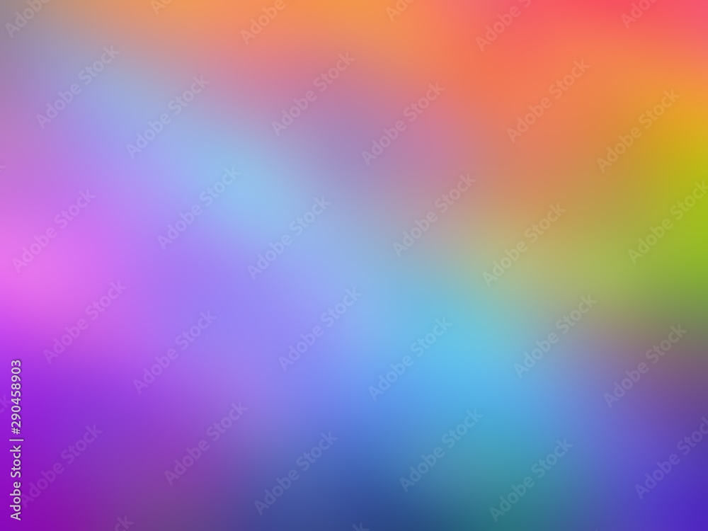 Multicolor abstract background. Bright colorful background with a gradient. Blurred background for design and decor, website template, postcard.