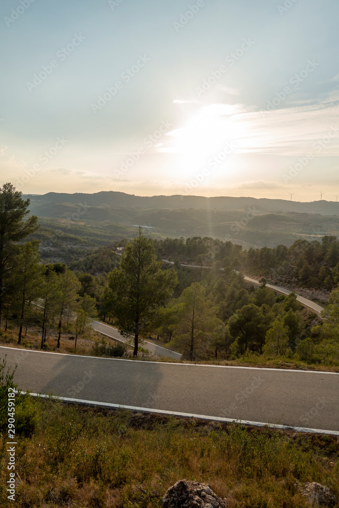 Fototapeta premium Mountains in prat del comte de Tarragona