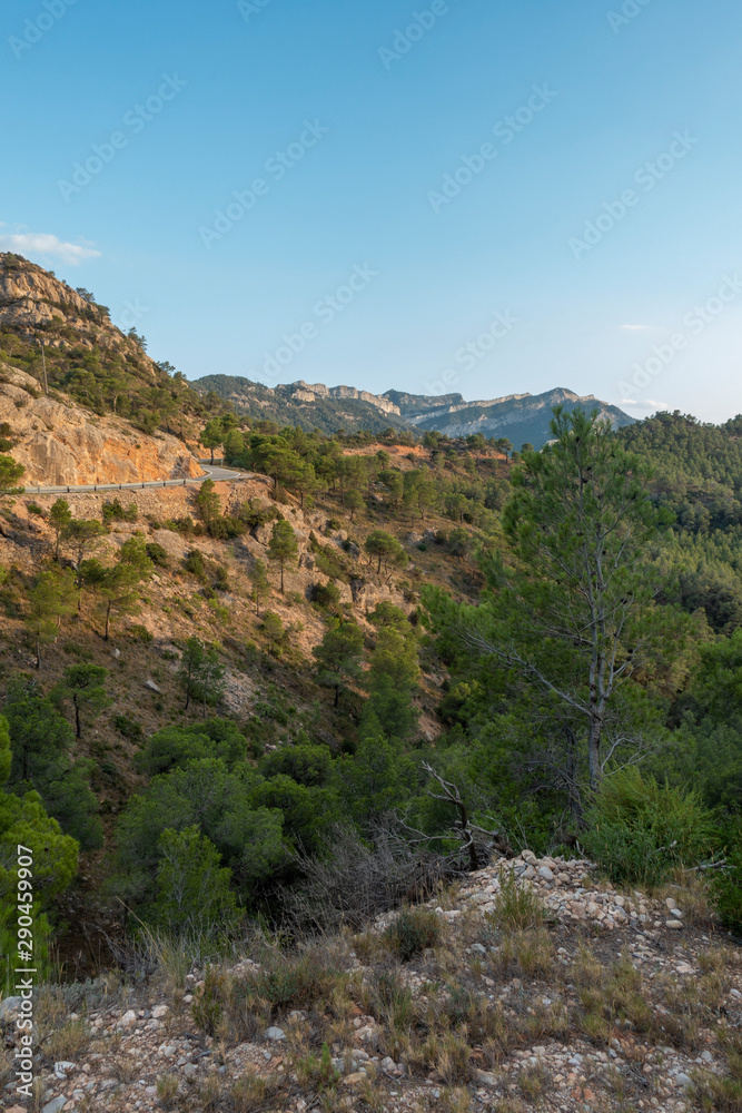 Mountains in prat del comte de Tarragona