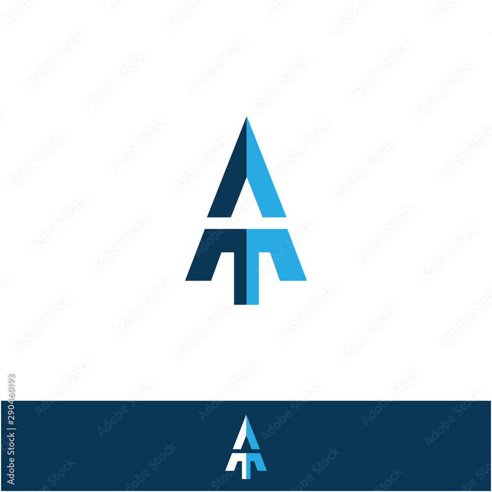 Letter A vector logo design Letter A vector logo design