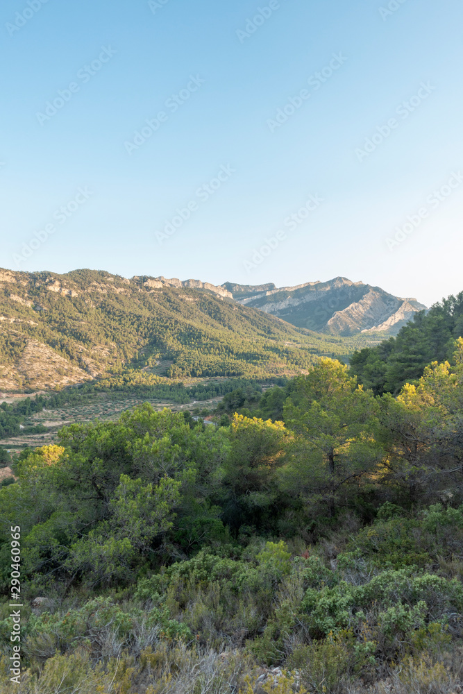Mountains in prat del comte de Tarragona Mountains in prat del comte de Tarragona