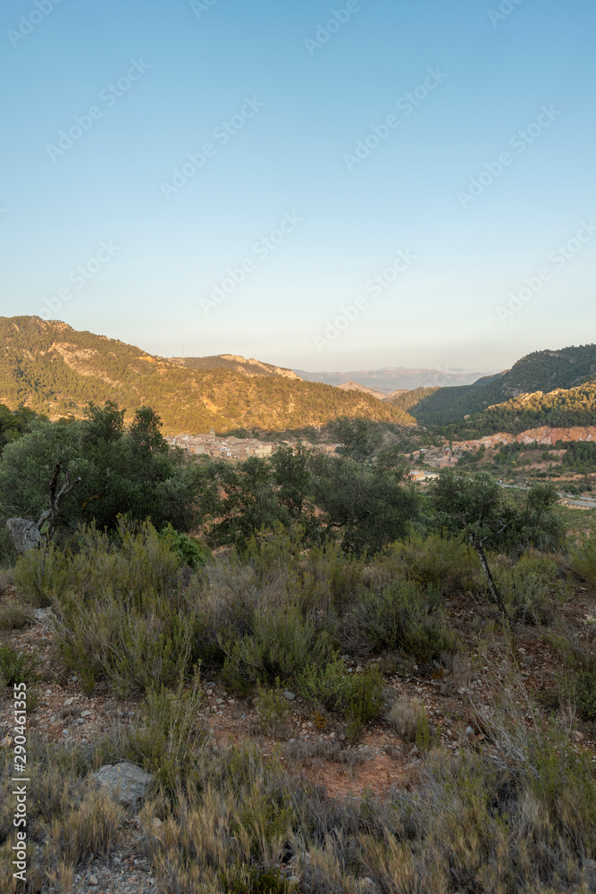 Mountains in prat del comte de Tarragona Mountains in prat del comte de Tarragona