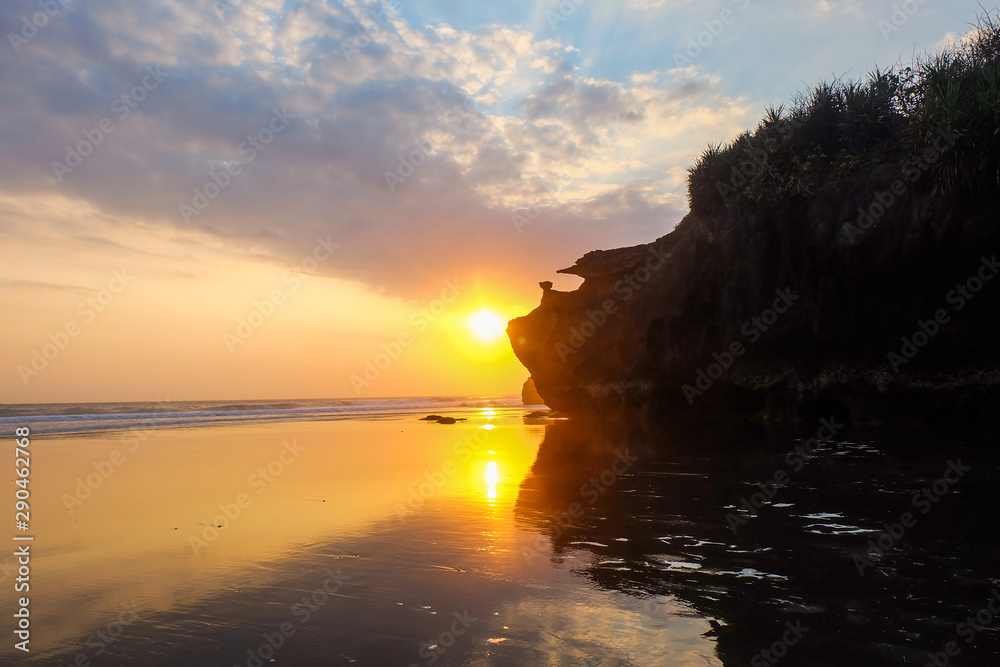 Sunset at Kelating beach Bali