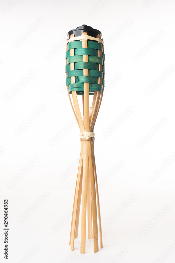 Bamboo pelita icon on white background Bamboo pelita icon on white background