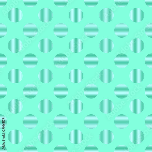 Abstract repeating circle pattern background - vector illustration