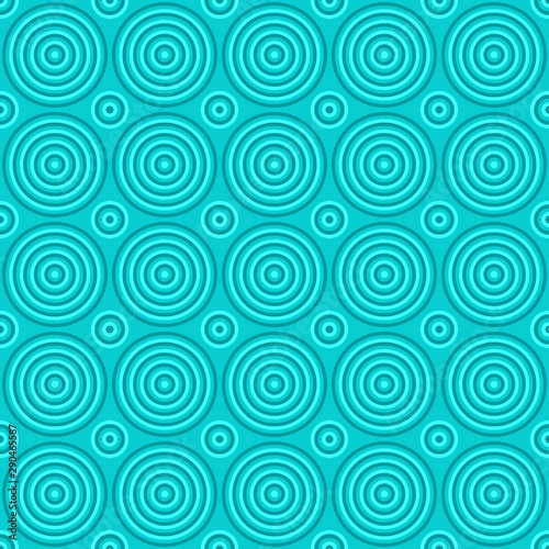 Simple seamless pattern - vector circle design background