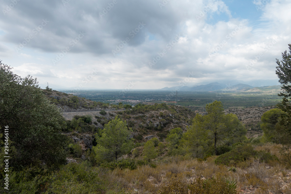 Mountainous area in the interior of Tarragona