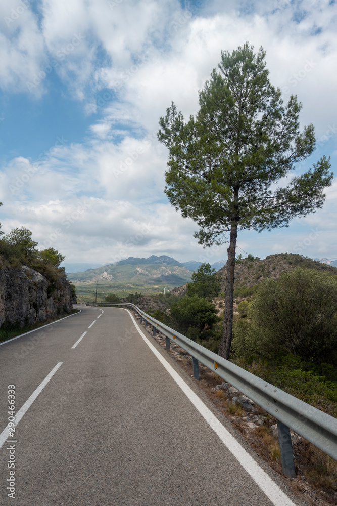 Mountainous area in the interior of Tarragona Mountainous area in the interior of Tarragona