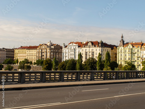 View of the old town of Prague Czech Republic