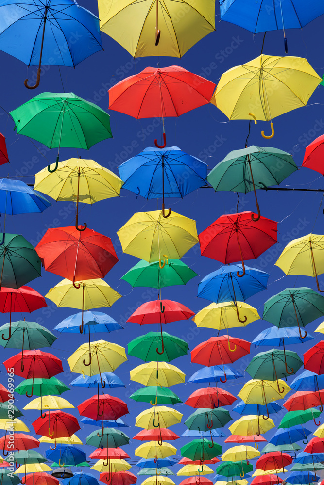 Colorful umbrellas Colorful umbrellas