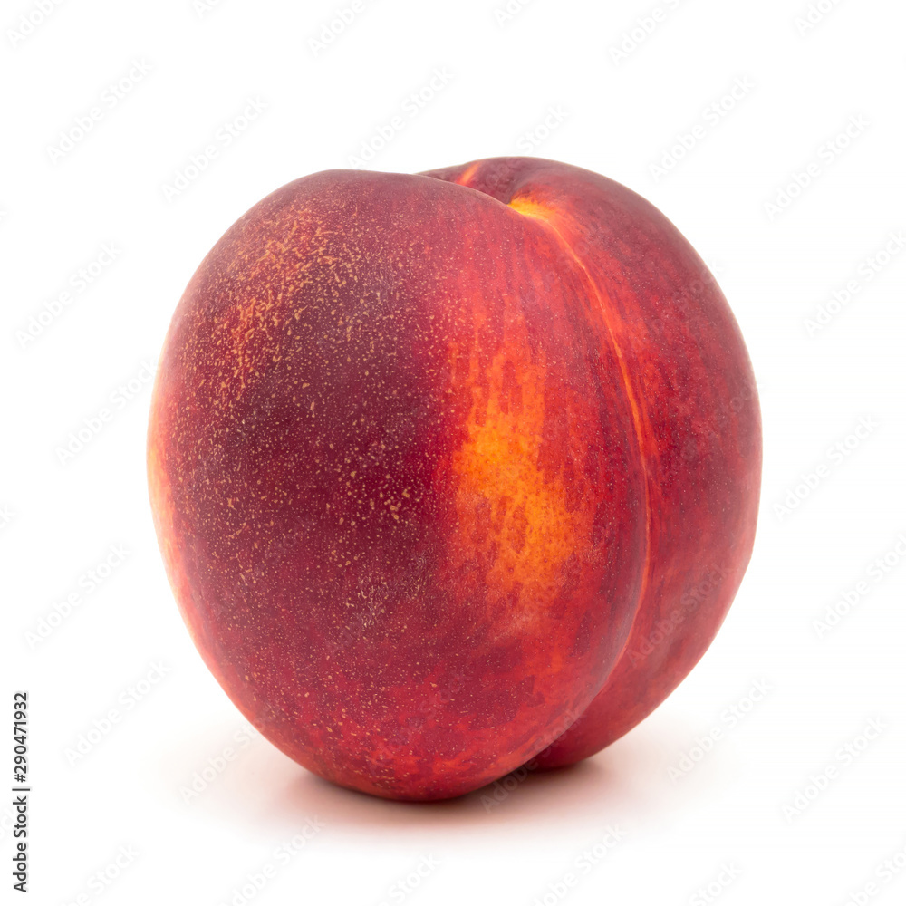Fototapeta premium Peach isolated on white background