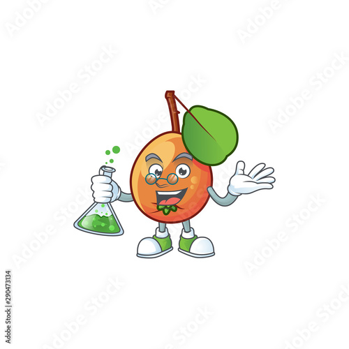Professor fresh shipova character with design mascot