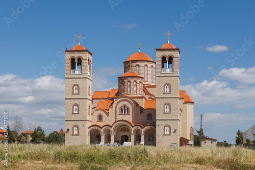 Agios Charalambos Church in the village of Erimi in southern Cyprus. photo