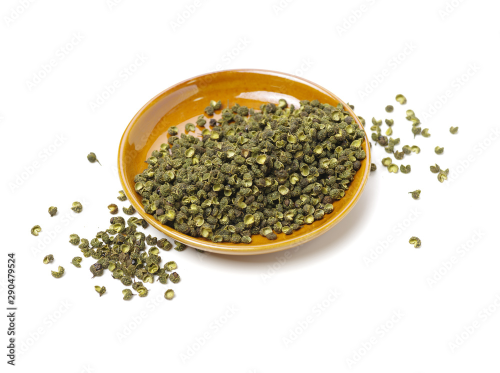 Pricklyash Peel on white background Pricklyash Peel on white background