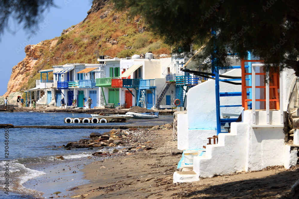 Klima Tripiti Plaka Milos Cyclades Grèce