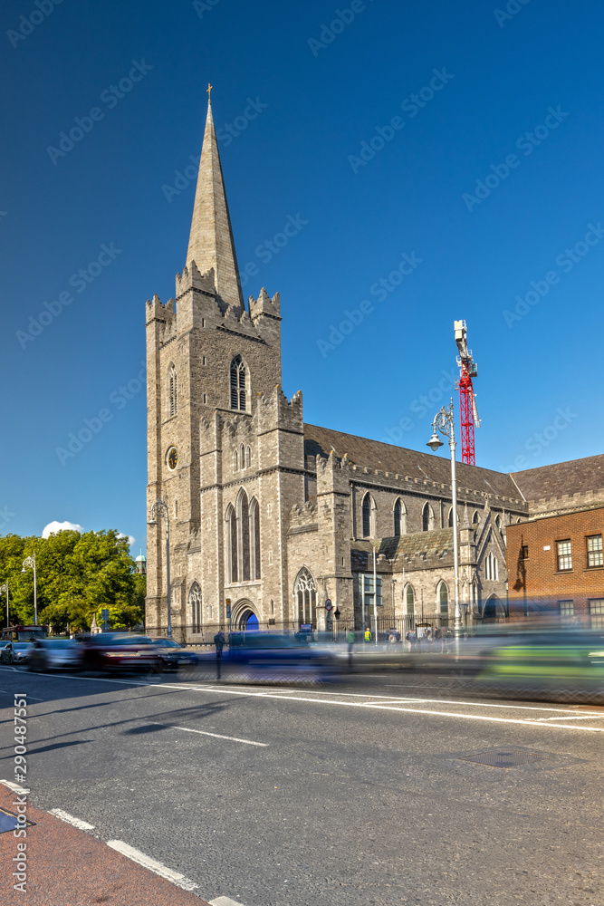 Fototapeta premium Impression of the St. Patricks Cathedral in Dublin, Ireland