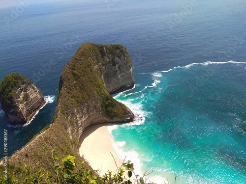 rock in the sea