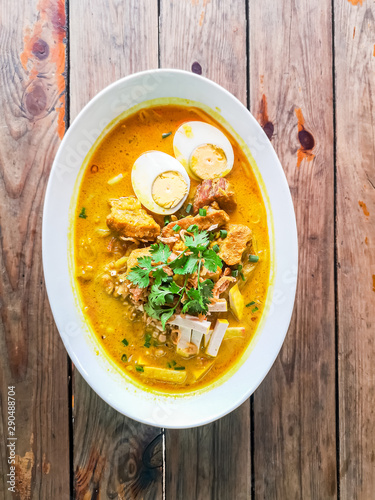 Laksa Curry Noodles - Muslim Food Bangkok photo