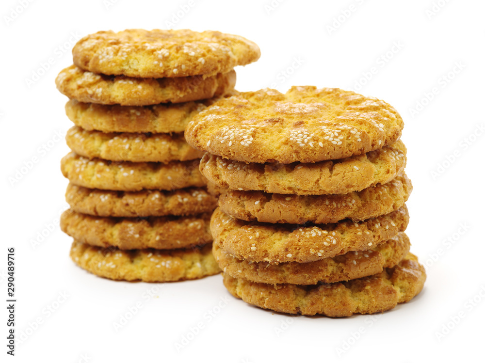 Shortcake isolated on the white background Shortcake isolated on the white background