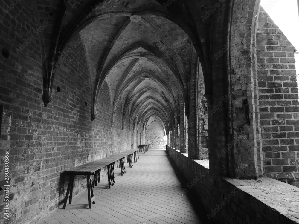 Fototapeta premium The monastery chorin inside or outside.