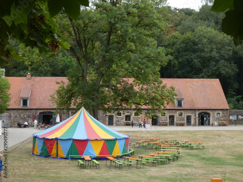 The monastery chorin inside or outside.