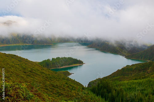 "Fogo" Lagoon in São Miguel Island, Azores