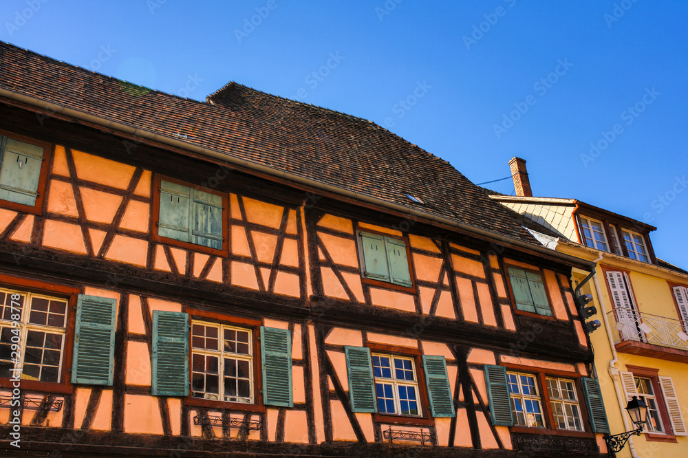 the old town of Kaysersberg