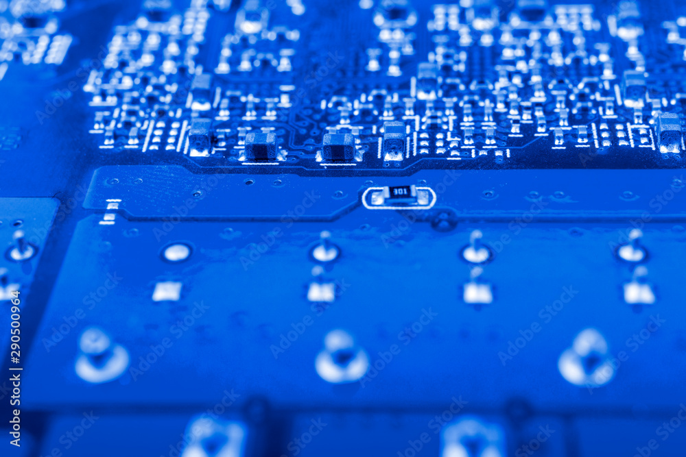 Blue graphic card. Blue picture. Blue graphic card. Blue picture.