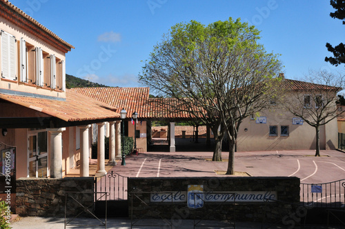 Gassin, France - april 16 2016 : the picturesque village photo