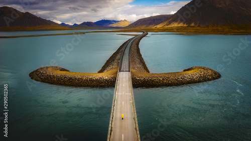 Plakat w ramie Iceland bridge