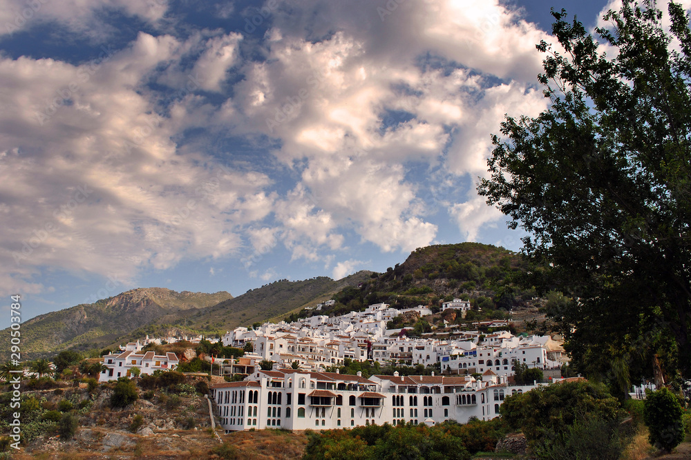 Obraz premium Frigiliana Andalusia Costa del Sol Spain