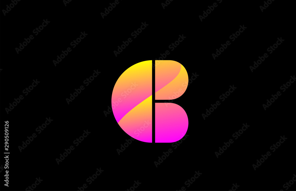 pink alphabet letter C for company logo icon design pink alphabet letter C for company logo icon design