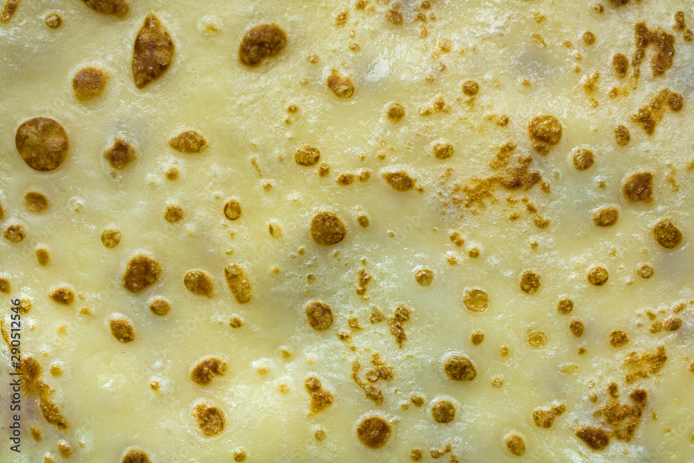 Pancake surface, abstract background.