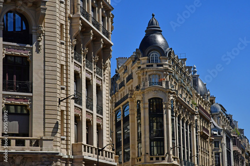 Paris; France - april 2 2017 : rue Reaumur photo