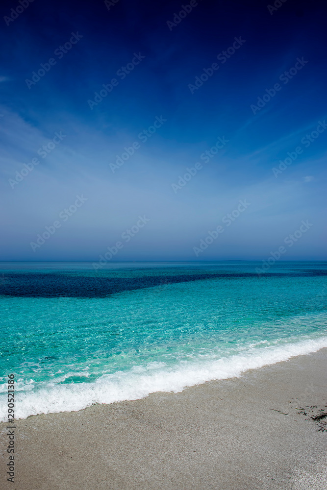 Obraz premium Maimoni Beach, Sinis, Cabras, Oristano - West coast of Sardinia