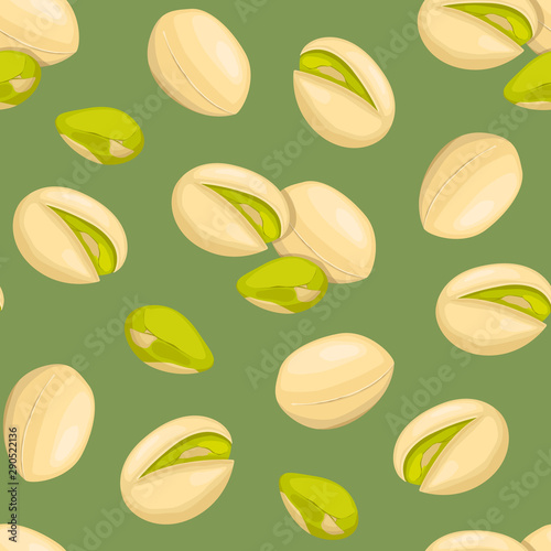 pattern with pistachios
