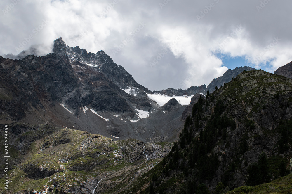 alpine peaks of south Tyrol six