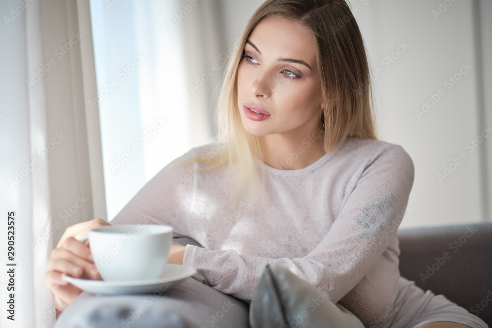 Morning coffee is my daily routine Morning coffee is my daily routine
