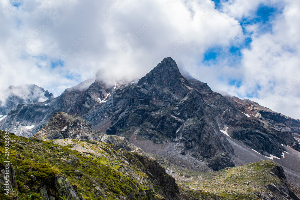 alpine peaks of south Tyrol ten